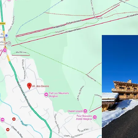 Moderne Au Mont D'arbois - 6 Pers. - Fr-1-569-208 *